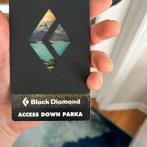 NWT Black Diamond Women's Access Down Parka Jacket Size XL Quilted - Picture 8 of 8